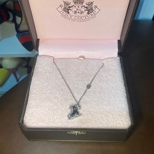 Juicy Couture Ice Skate Necklace - NEW